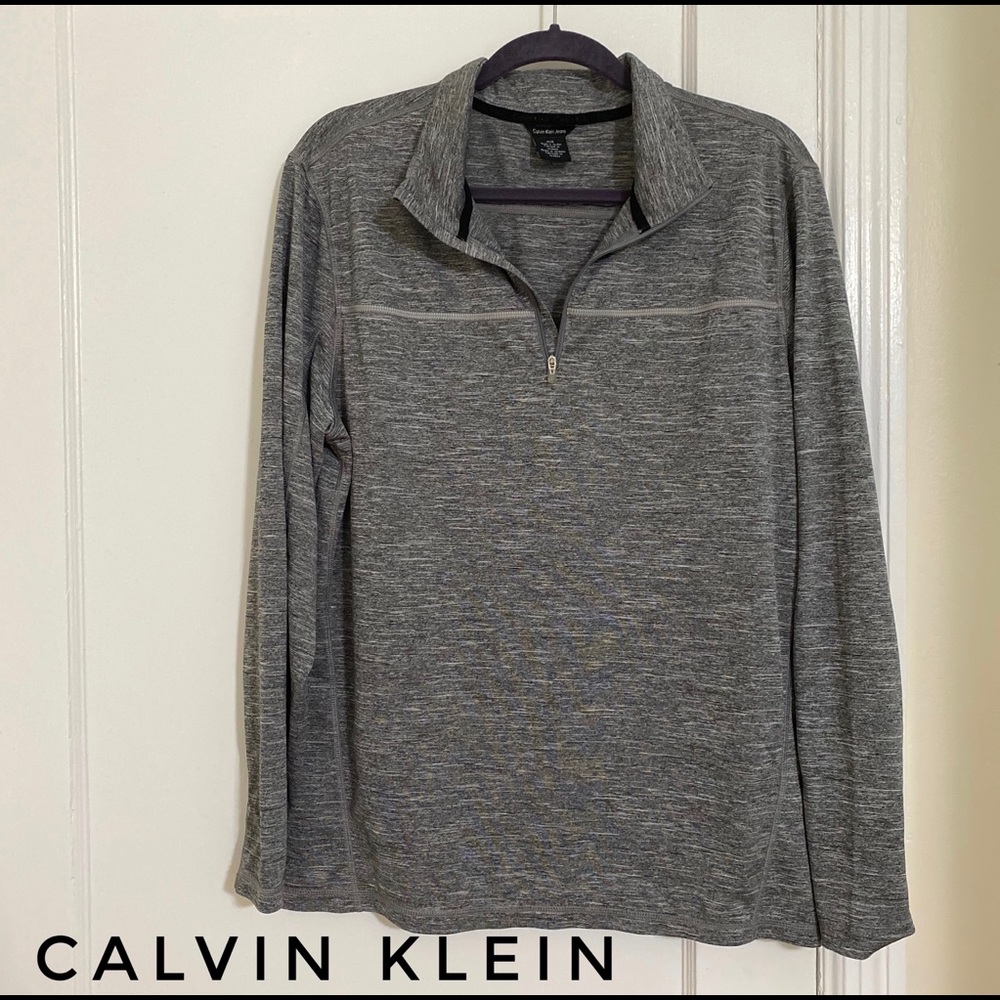 Calvin Klein Jeans Men’s Half ZIp Sweater